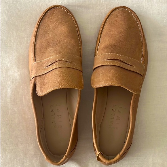 Jamie Haller Shoes - The Unlined Penny Loafer in Bare/Nude